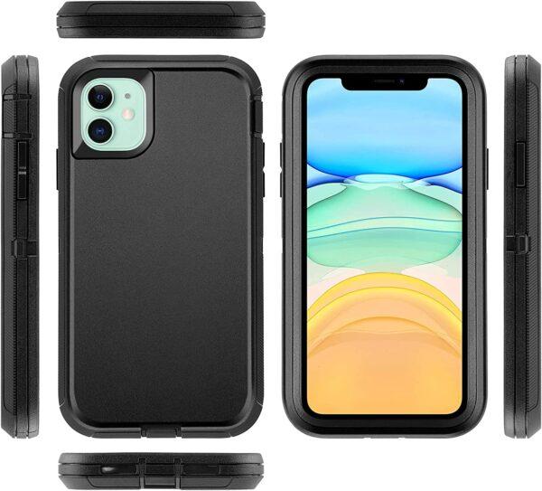 droperprote Compatible with iPhone 11 Case, Layers Military